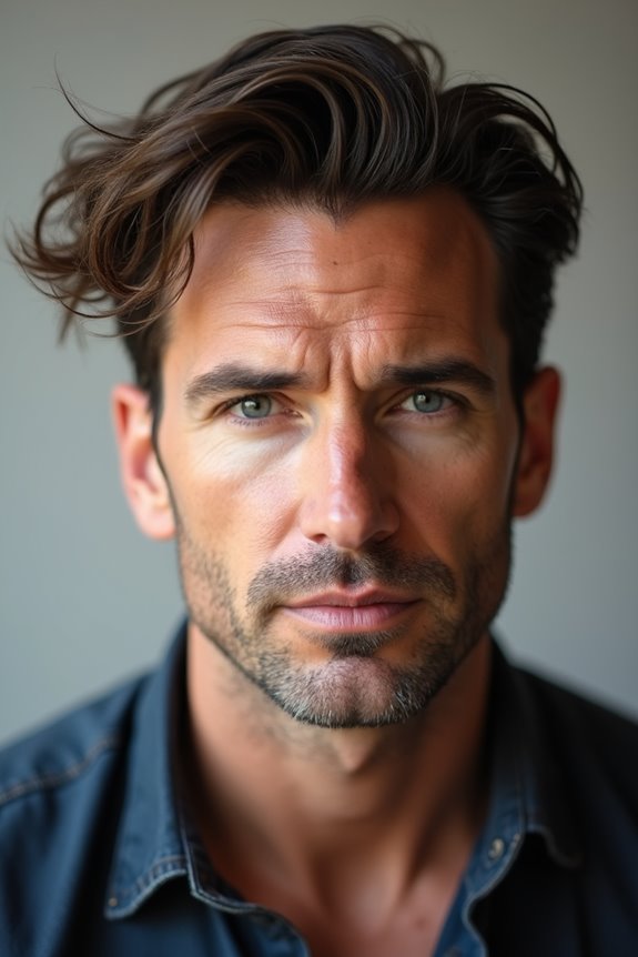 How to Get the Bradley Cooper Hangover Haircut 6 slicked back vs loosely swept bradley cooper haircut