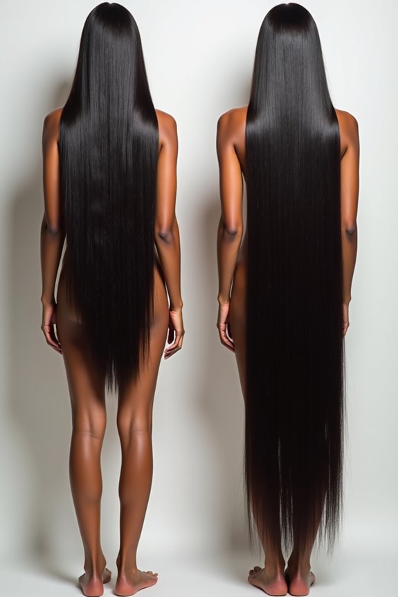 tall frame hair length balance considerations