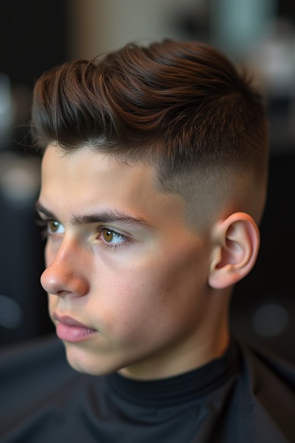 taper cuts for diverse features
