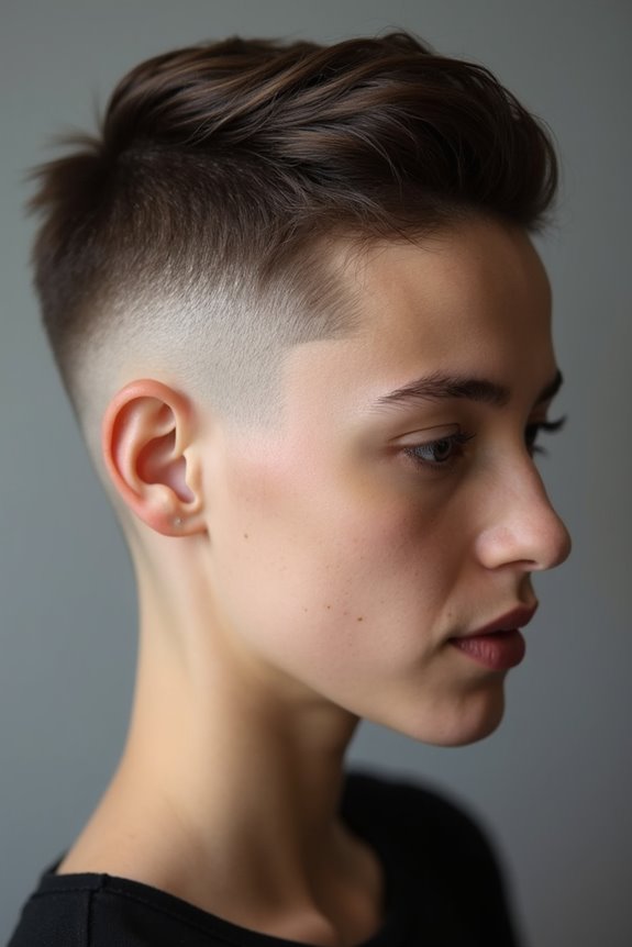 tapered disconnect customized neckline