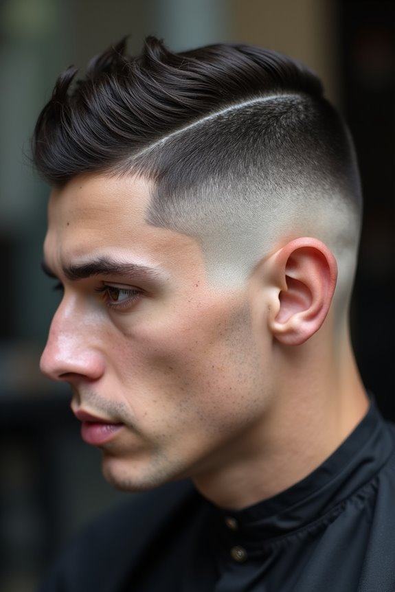High and Tight Haircut: What Is It? 3 very short sides top kept