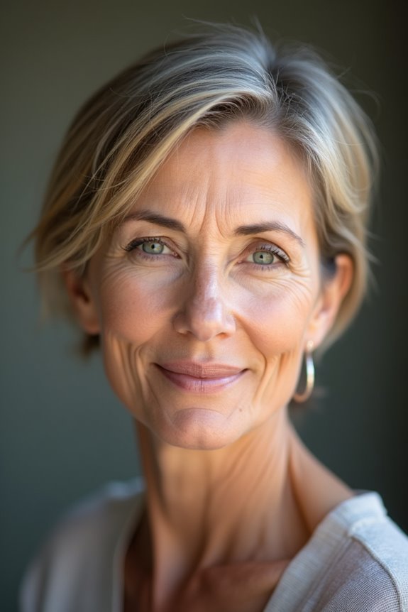 volume texture movement youthful short hair